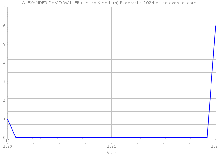 ALEXANDER DAVID WALLER (United Kingdom) Page visits 2024 