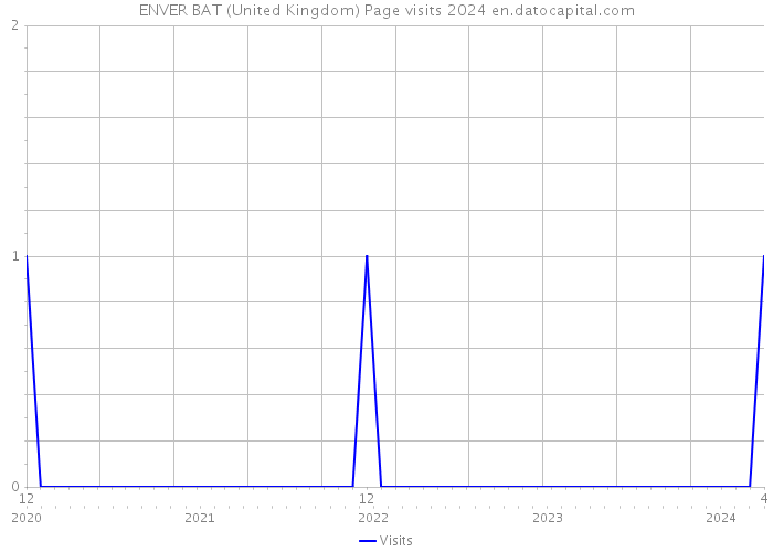ENVER BAT (United Kingdom) Page visits 2024 