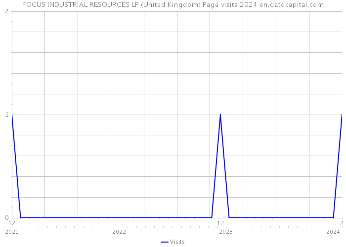 FOCUS INDUSTRIAL RESOURCES LP (United Kingdom) Page visits 2024 