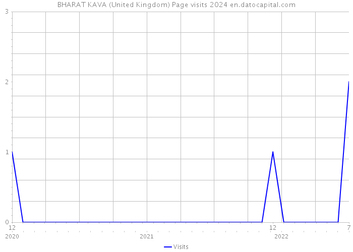 BHARAT KAVA (United Kingdom) Page visits 2024 