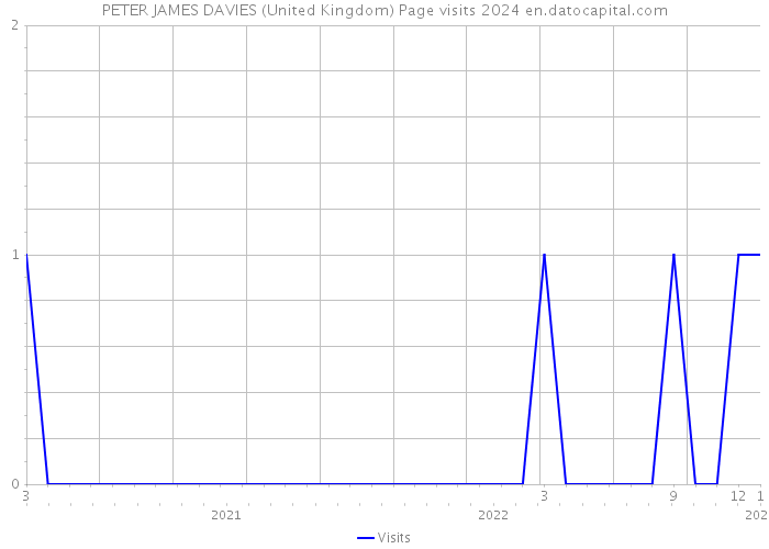 PETER JAMES DAVIES (United Kingdom) Page visits 2024 