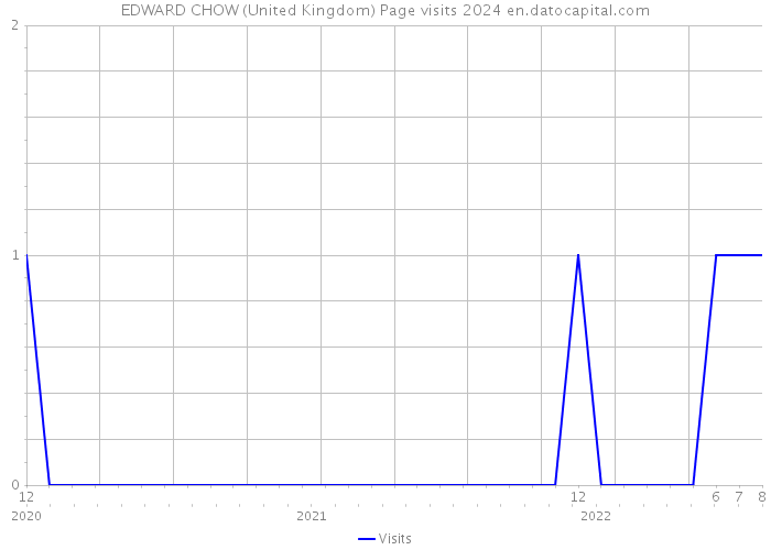 EDWARD CHOW (United Kingdom) Page visits 2024 