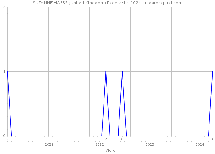 SUZANNE HOBBS (United Kingdom) Page visits 2024 