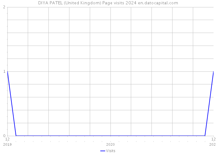 DIYA PATEL (United Kingdom) Page visits 2024 