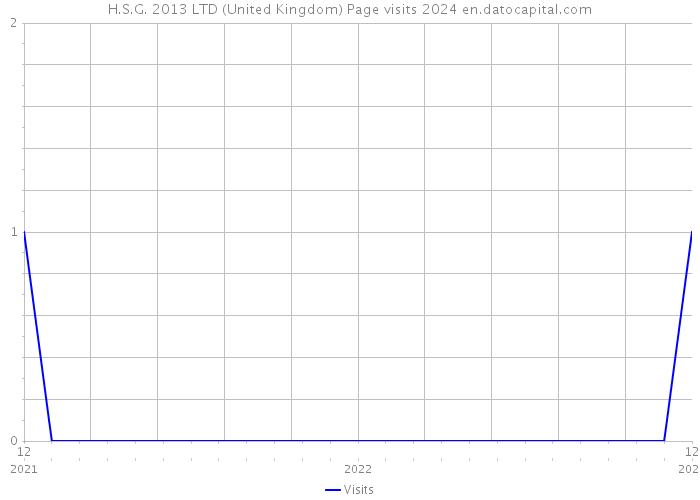 H.S.G. 2013 LTD (United Kingdom) Page visits 2024 