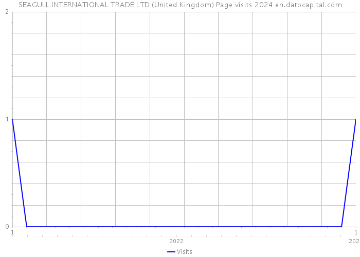 SEAGULL INTERNATIONAL TRADE LTD (United Kingdom) Page visits 2024 
