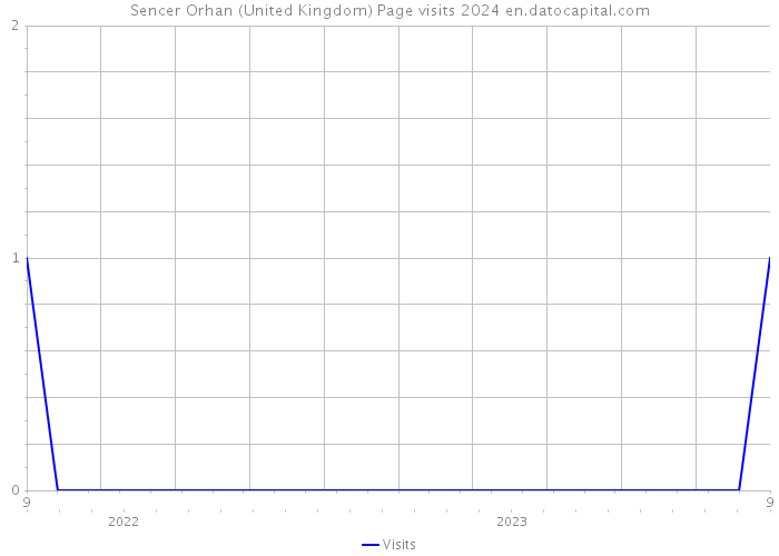 Sencer Orhan (United Kingdom) Page visits 2024 