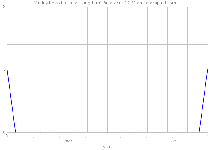 Vitality Kovach (United Kingdom) Page visits 2024 