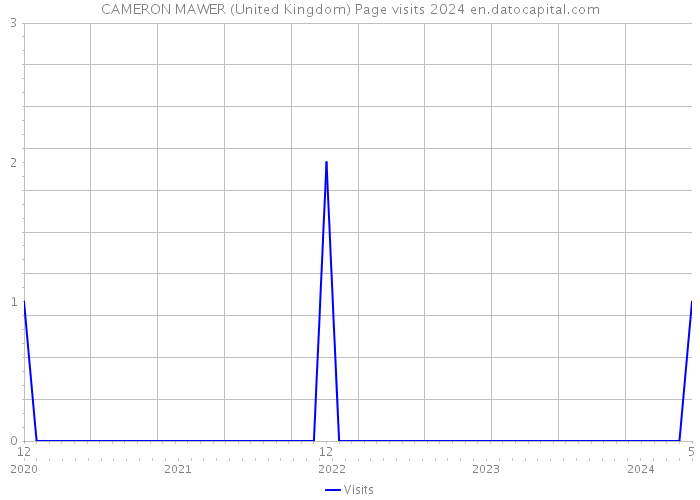 CAMERON MAWER (United Kingdom) Page visits 2024 
