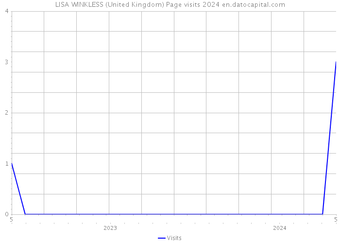 LISA WINKLESS (United Kingdom) Page visits 2024 