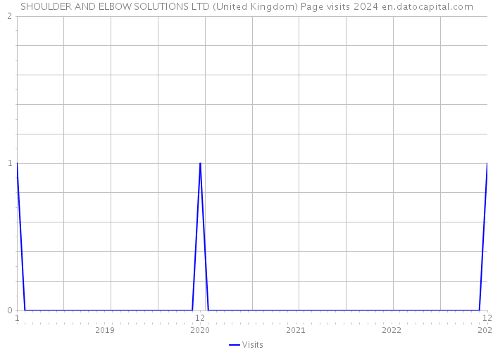 SHOULDER AND ELBOW SOLUTIONS LTD (United Kingdom) Page visits 2024 