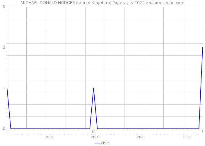 MICHAEL DONALD HODGES (United Kingdom) Page visits 2024 