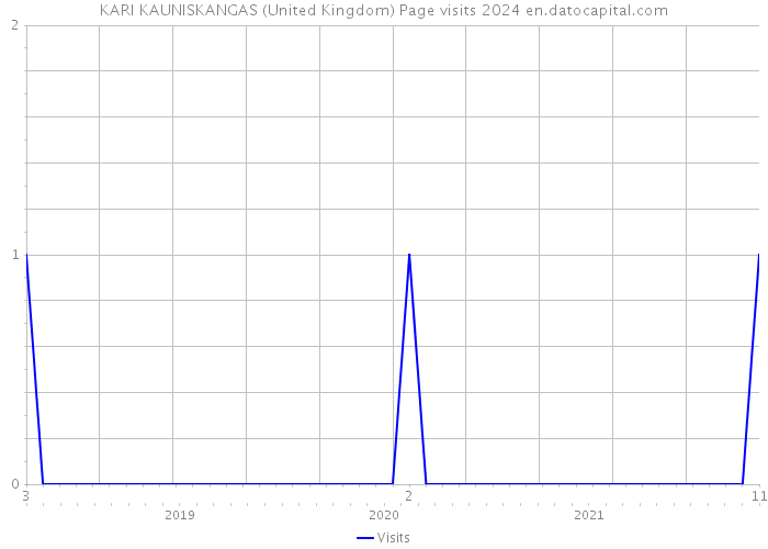 KARI KAUNISKANGAS (United Kingdom) Page visits 2024 
