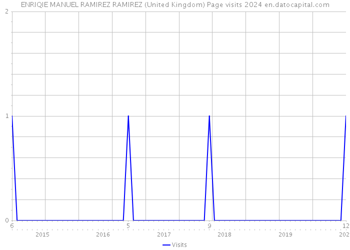 ENRIQIE MANUEL RAMIREZ RAMIREZ (United Kingdom) Page visits 2024 