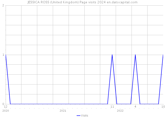 JESSICA ROSS (United Kingdom) Page visits 2024 