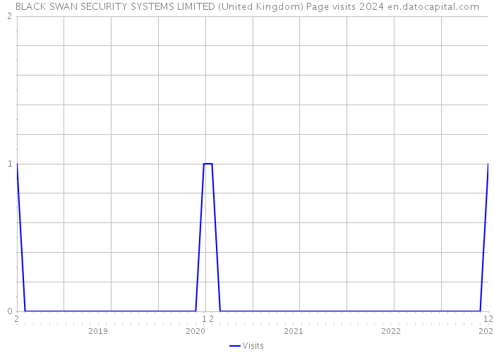 BLACK SWAN SECURITY SYSTEMS LIMITED (United Kingdom) Page visits 2024 