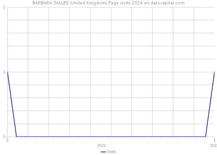 BARBARA SALLES (United Kingdom) Page visits 2024 