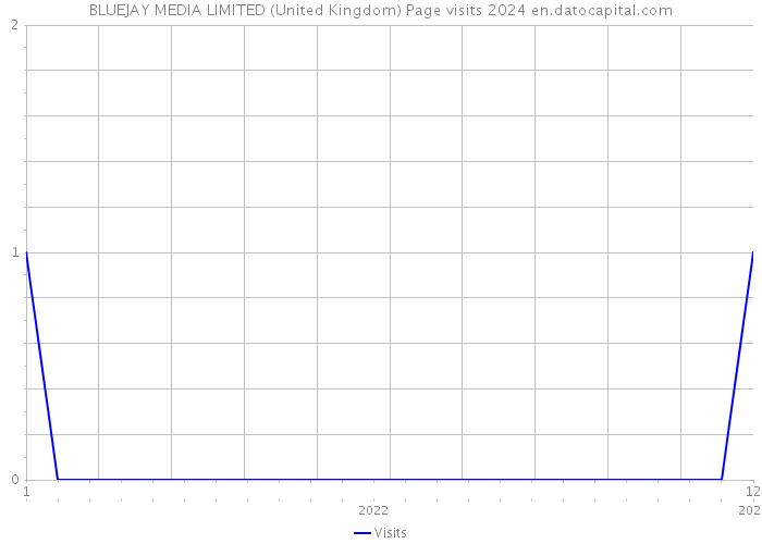 BLUEJAY MEDIA LIMITED (United Kingdom) Page visits 2024 