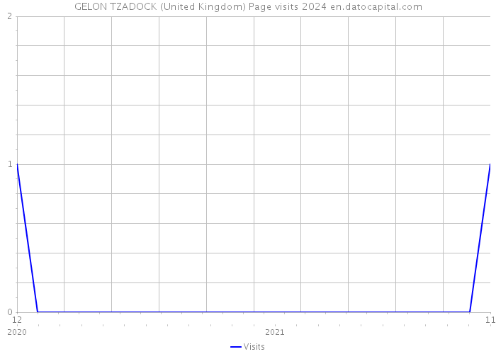 GELON TZADOCK (United Kingdom) Page visits 2024 