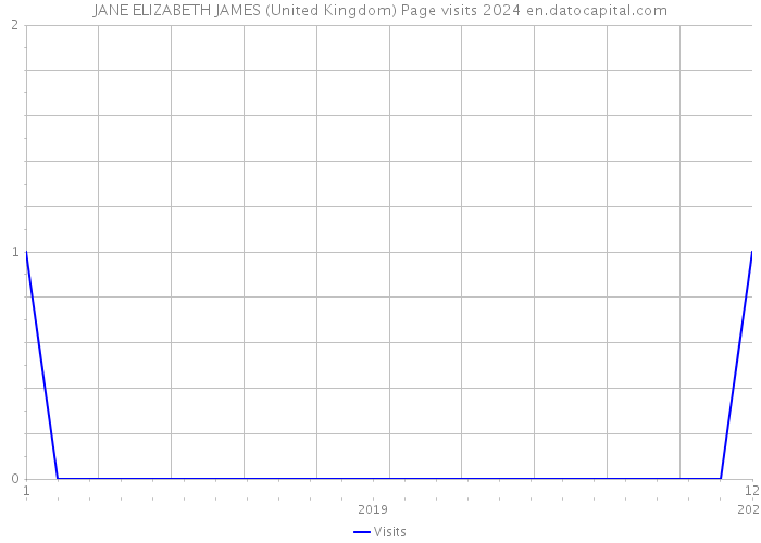 JANE ELIZABETH JAMES (United Kingdom) Page visits 2024 