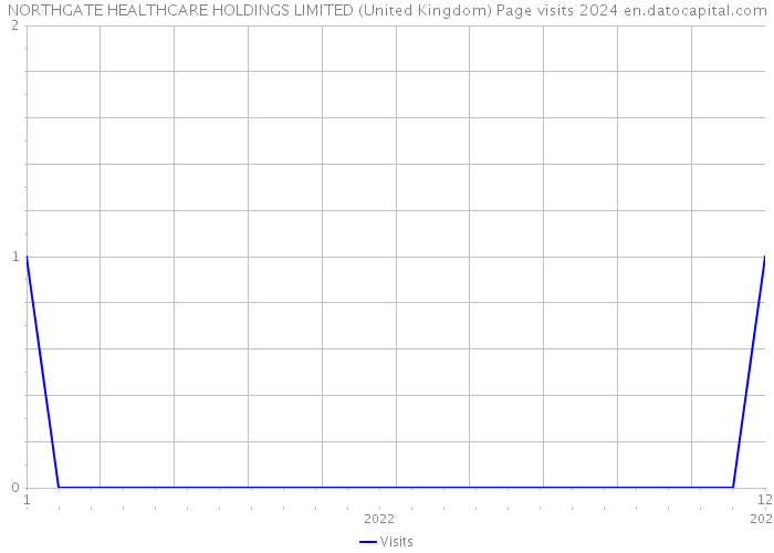 NORTHGATE HEALTHCARE HOLDINGS LIMITED (United Kingdom) Page visits 2024 