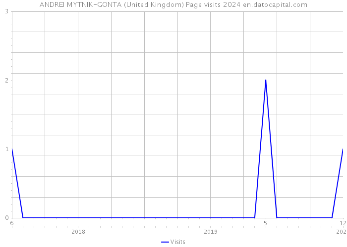 ANDREI MYTNIK-GONTA (United Kingdom) Page visits 2024 