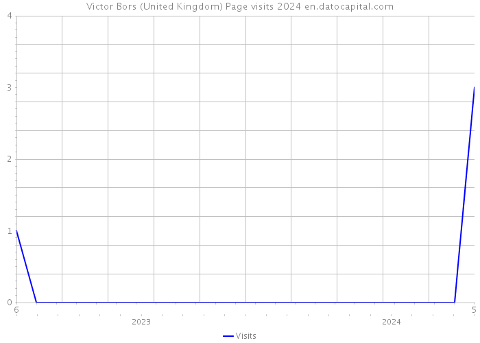 Victor Bors (United Kingdom) Page visits 2024 