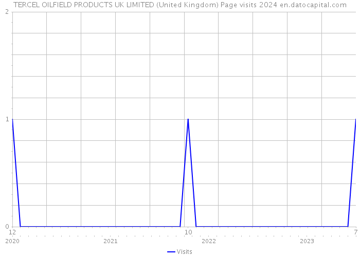 TERCEL OILFIELD PRODUCTS UK LIMITED (United Kingdom) Page visits 2024 