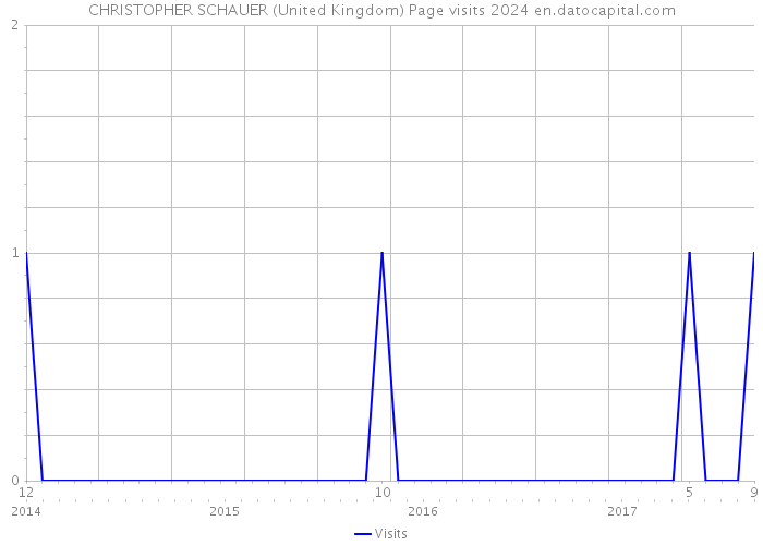 CHRISTOPHER SCHAUER (United Kingdom) Page visits 2024 