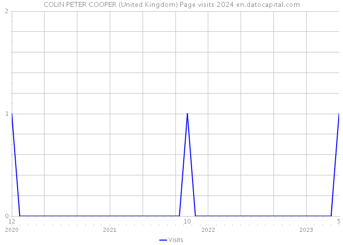 COLIN PETER COOPER (United Kingdom) Page visits 2024 