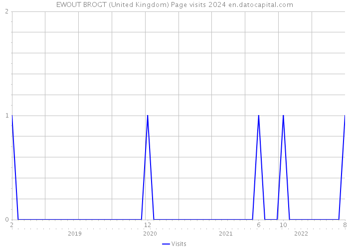 EWOUT BROGT (United Kingdom) Page visits 2024 