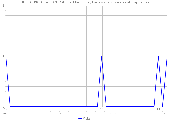 HEIDI PATRICIA FAULKNER (United Kingdom) Page visits 2024 