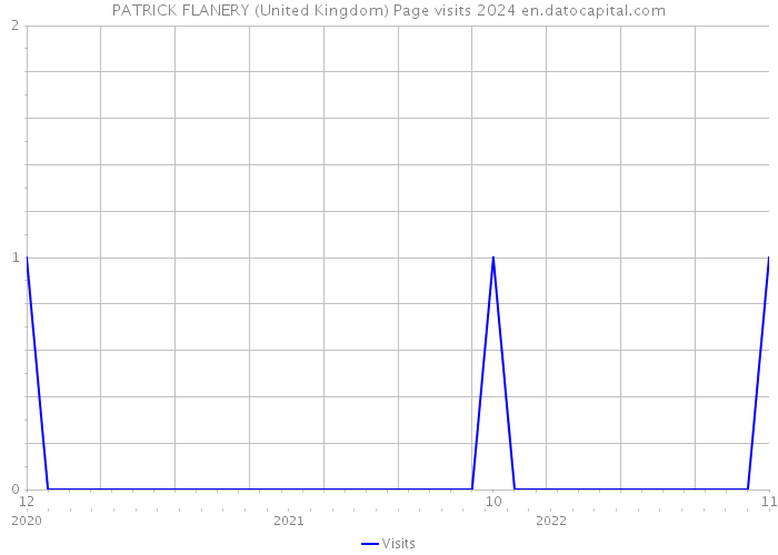 PATRICK FLANERY (United Kingdom) Page visits 2024 
