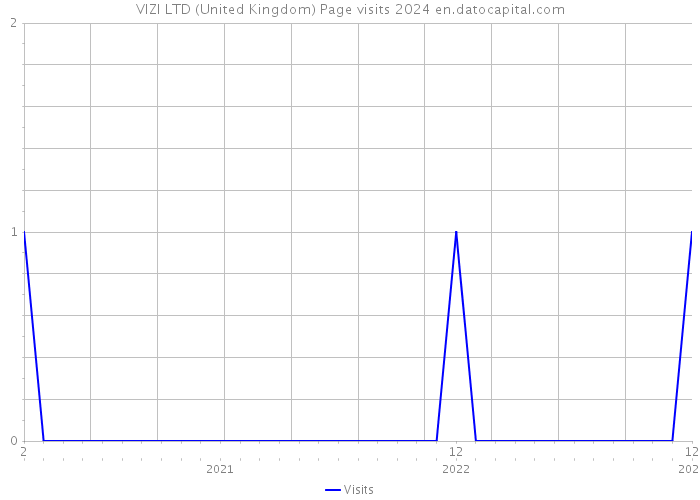 VIZI LTD (United Kingdom) Page visits 2024 