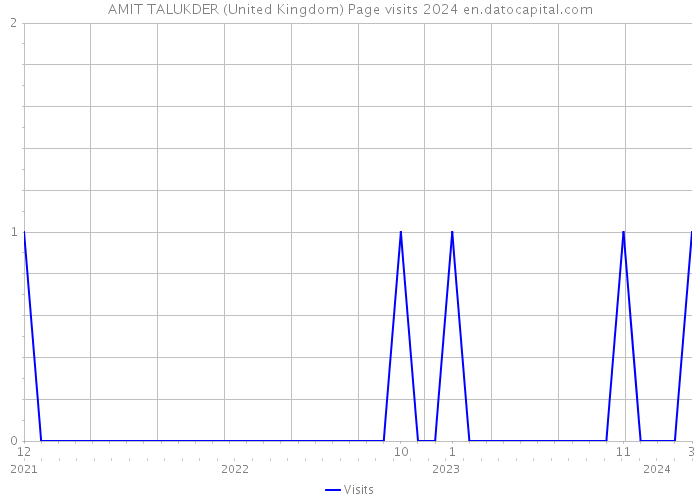 AMIT TALUKDER (United Kingdom) Page visits 2024 