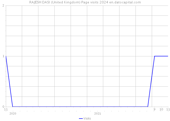 RAJESH DASI (United Kingdom) Page visits 2024 
