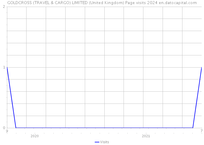 GOLDCROSS (TRAVEL & CARGO) LIMITED (United Kingdom) Page visits 2024 