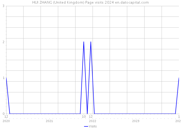 HUI ZHANG (United Kingdom) Page visits 2024 