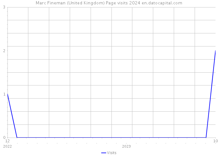 Marc Fineman (United Kingdom) Page visits 2024 
