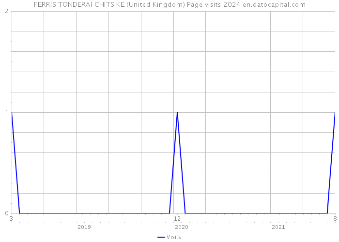 FERRIS TONDERAI CHITSIKE (United Kingdom) Page visits 2024 