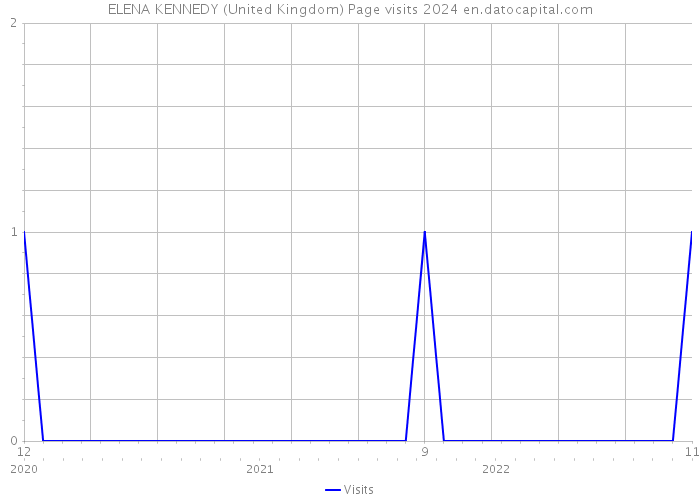 ELENA KENNEDY (United Kingdom) Page visits 2024 