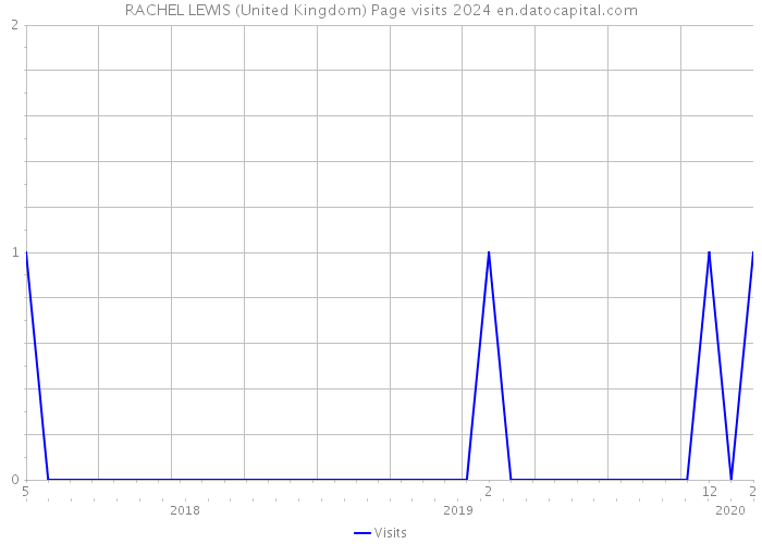 RACHEL LEWIS (United Kingdom) Page visits 2024 