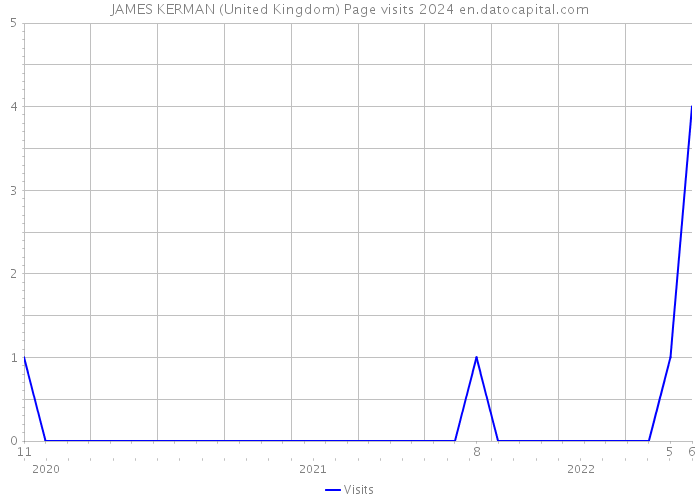 JAMES KERMAN (United Kingdom) Page visits 2024 