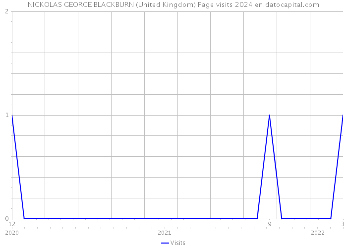 NICKOLAS GEORGE BLACKBURN (United Kingdom) Page visits 2024 