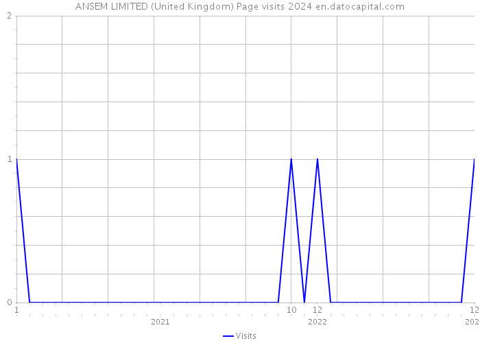 ANSEM LIMITED (United Kingdom) Page visits 2024 