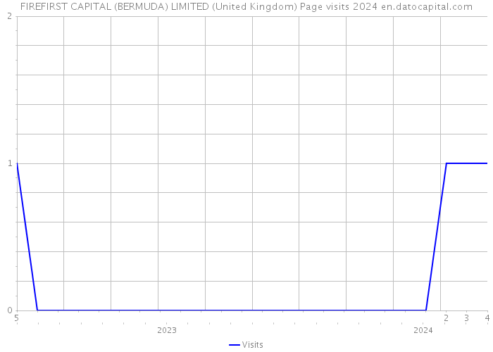 FIREFIRST CAPITAL (BERMUDA) LIMITED (United Kingdom) Page visits 2024 