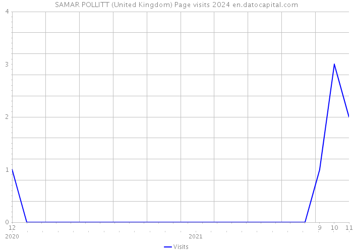 SAMAR POLLITT (United Kingdom) Page visits 2024 