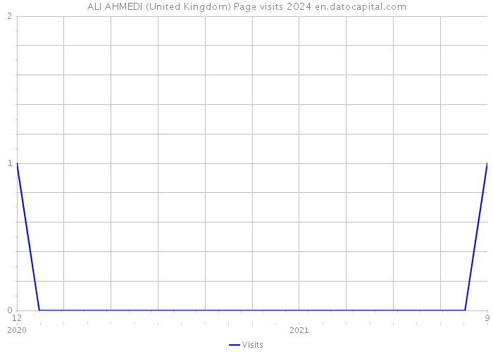 ALI AHMEDI (United Kingdom) Page visits 2024 