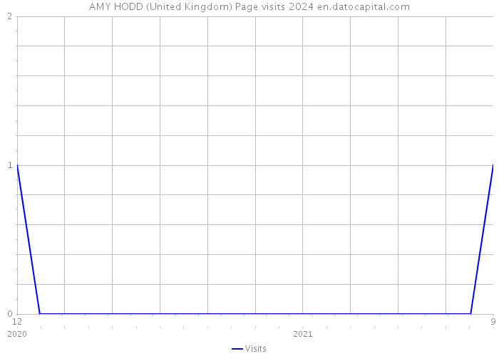 AMY HODD (United Kingdom) Page visits 2024 