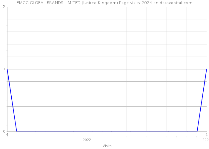 FMCG GLOBAL BRANDS LIMITED (United Kingdom) Page visits 2024 